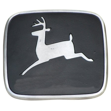 Aic Replacement Parts R67027 One New Metal Emblem Fits John Deere R59991, R55213, MAE30-1521_1